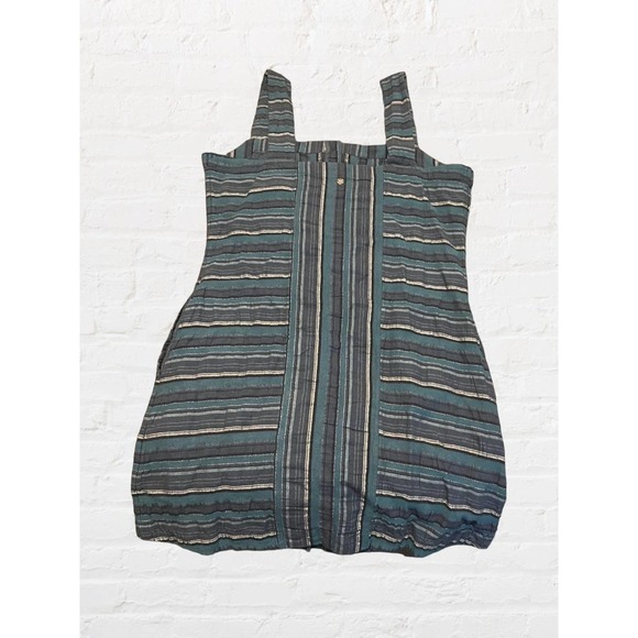 Roxy Women's Large Dress Button Up Mini Summer Casual - Picture 4 of 5